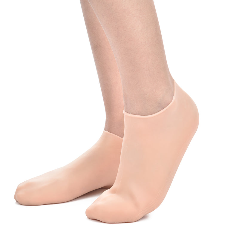 silicone gel moisturizing socks, view 8 - MRSLM