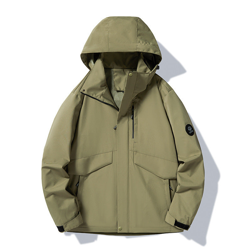 thin hooded hiking jacket, view 10 - MRSLM