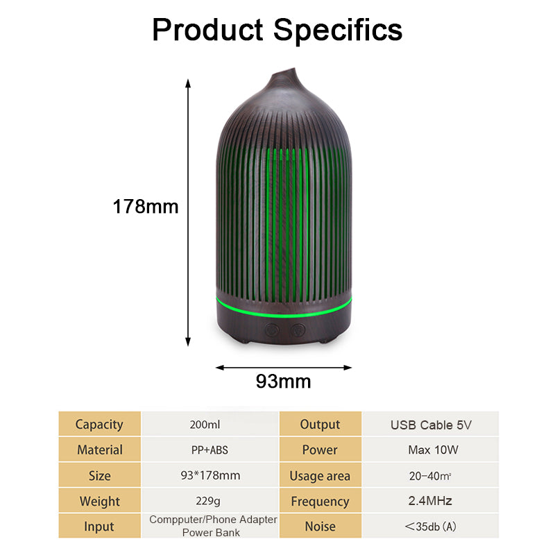 compact ultrasonic air humidifier, view 6 - MRSLM
