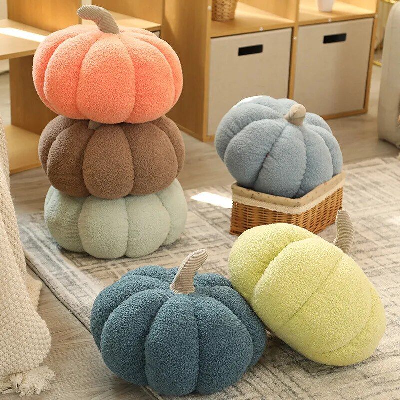 funny pumpkin plush pillow, view 11 - MRSLM