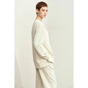 minimalist sporty o-neck sweatshirt, view 9 - MRSLM
