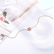 sun flower 925 silver bracelet, view 6 - MRSLM