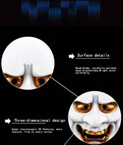 halloween ghost head mask, view 8 - MRSLM