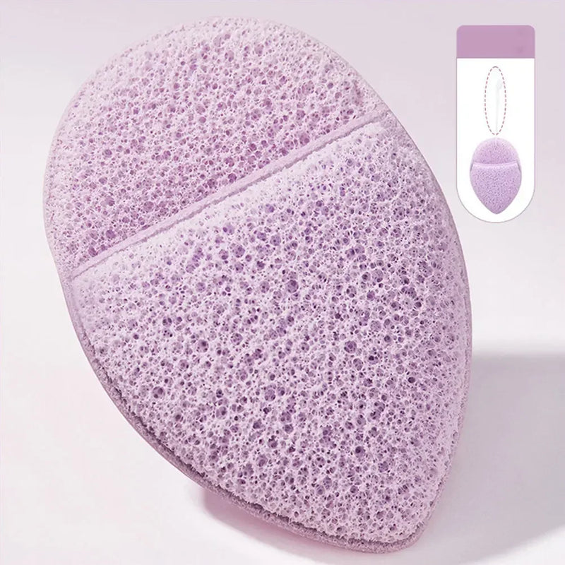 natural face wash cleansing puff, view 3 - MRSLM