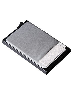 aluminum automatic card holder, view 4 - MRSLM