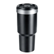 Portable car trash can with lid, view 2 - MRSLM