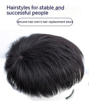 men's seamless short hair piece, view 2 - MRSLM
