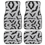 Red rose printed all-weather car floor mats, view 5 - MRSLM