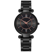rose gold women's quartz watch, view 16 - MRSLM