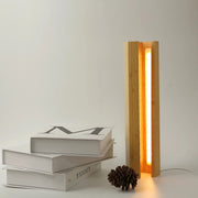 bamboo led table lamp, view 3 - MRSLM