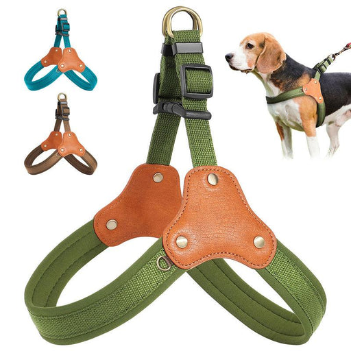 durable adjustable nylon dog harness - MRSLM