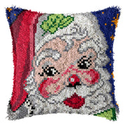 diy christmas embroidered cushion kit, view 12 - MRSLM