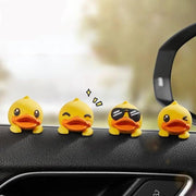 Cute yellow duck car decoration, view 9 - MRSLM