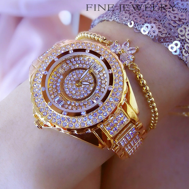 women's casual quartz watch alloy bracelet - MRSLM