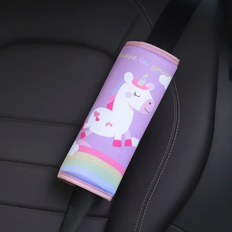 kids car seatbelt cover cartoon, view 16 - MRSLM