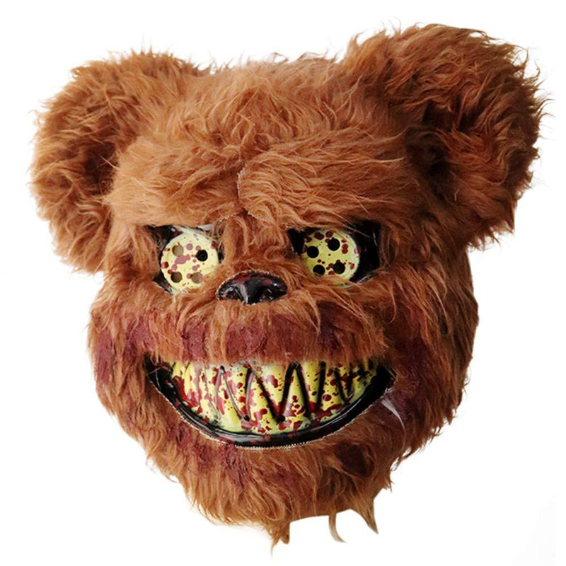 Halloween scary bear rabbit mask, view 11 - MRSLM