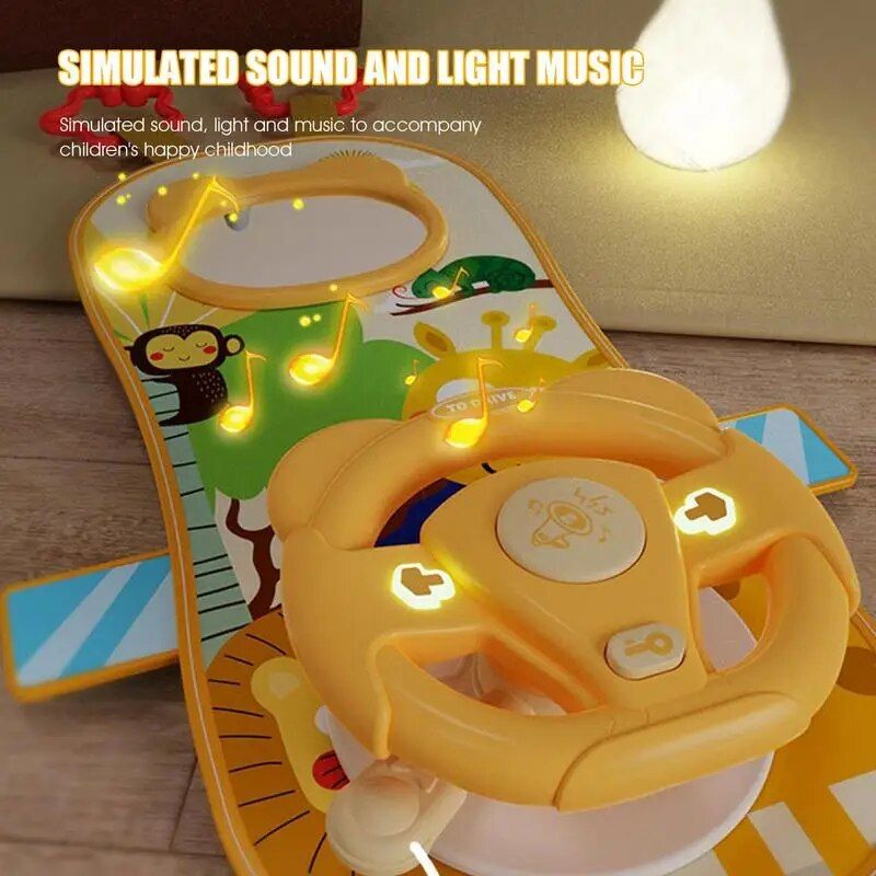 toddler steering wheel toy, view 4 - MRSLM