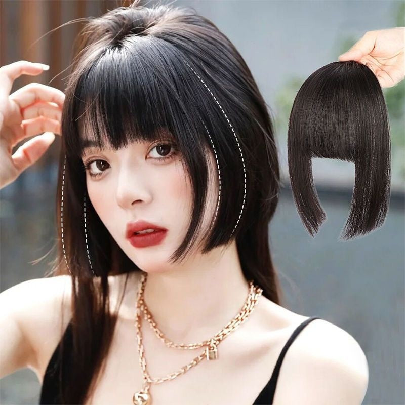 princess cut bangs wig, view 3 - MRSLM