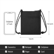waterproof crossbody bag for men and women, view 9 - MRSLM