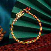 auspicious dragon rope bracelet, view 6 - MRSLM