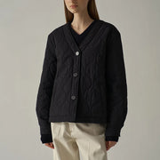 quilted women's winter jacket, view 4 - MRSLM