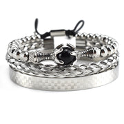 eagle claw tiger eye mesh bracelet, view 5 - MRSLM