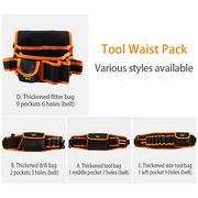 electrician tool belt organizer, view 8 - MRSLM