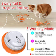 Motion-activated dog toy ball, view 5 - MRSLM
