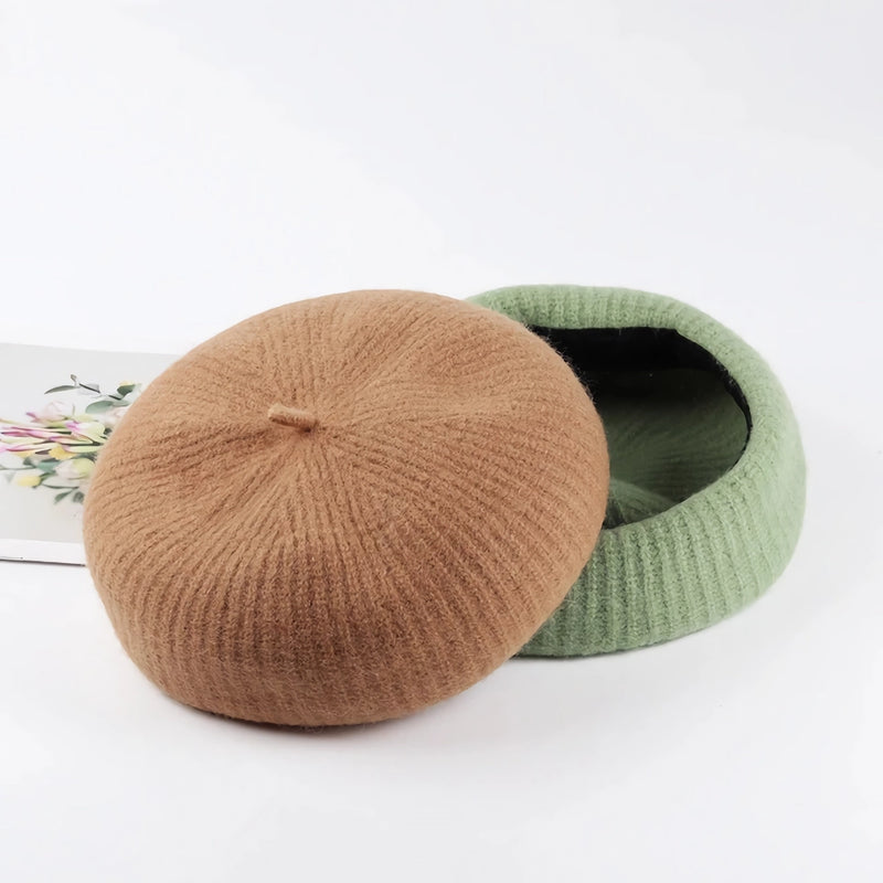 Women's 100% wool beret - MRSLM