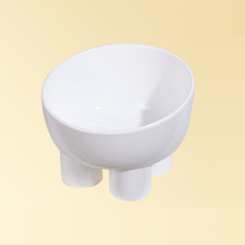 elevated high foot pet bowl, view 2 - MRSLM