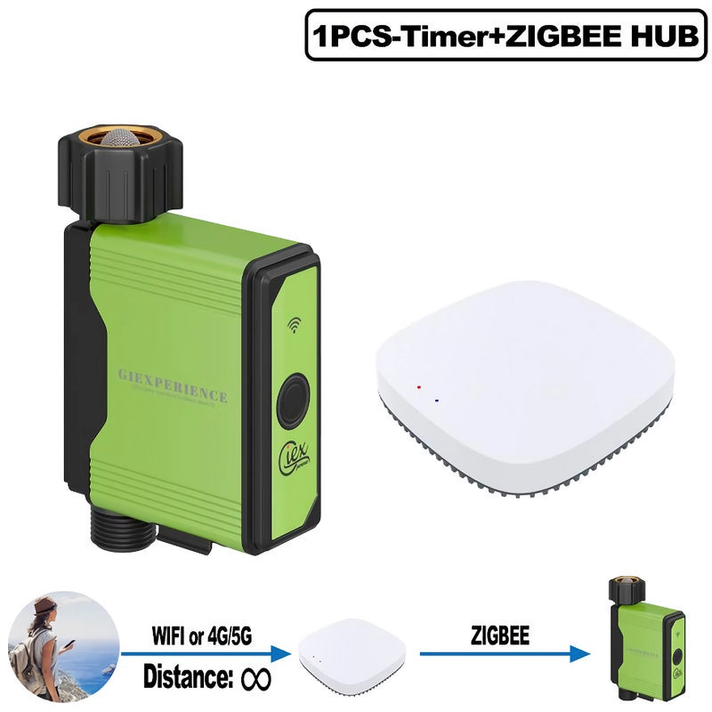 smart garden watering timer with Zigbee and WiFi, view 4 - MRSLM
