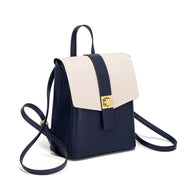 versatile leather fashion backpack, view 8 - MRSLM