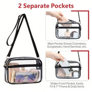 clear crossbody bag, view 2 - MRSLM