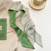 floral skinny scarf, view 11 - MRSLM
