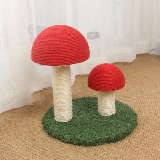 mushroom cat climbing frame, view 5 - MRSLM