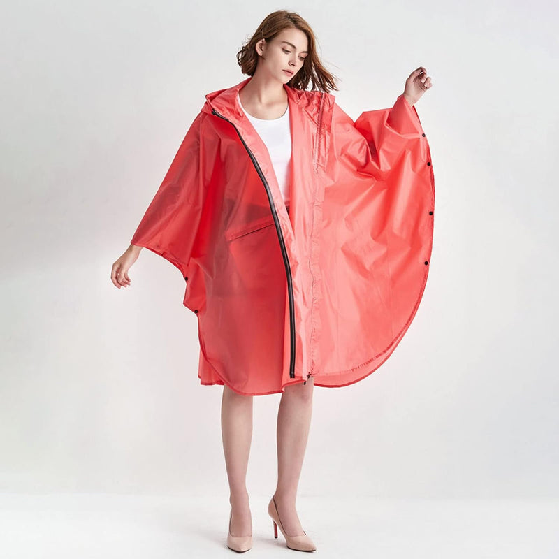 unisex riding rain poncho, view 7 - MRSLM