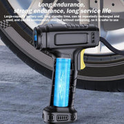 portable 12v car tyre inflator, view 7 - MRSLM