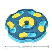 interactive slow feeder dog bowl, view 8 - MRSLM