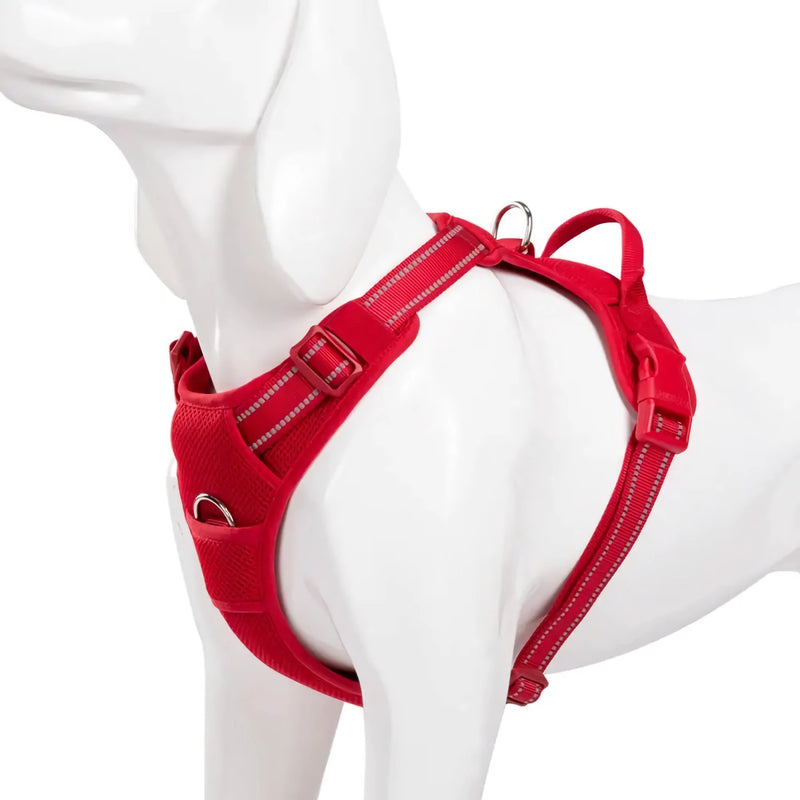 reflective nylon dog harness, view 7 - MRSLM