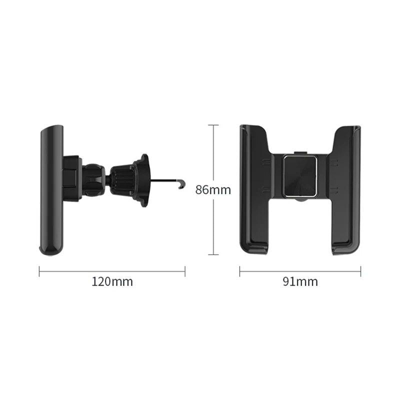 360 rotating gravity car phone holder, view 9 - MRSLM