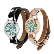 leather diffuser bracelet - MRSLM