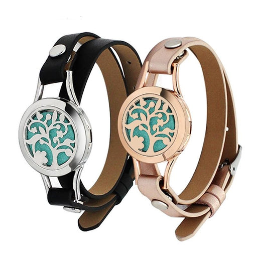 leather diffuser bracelet - MRSLM