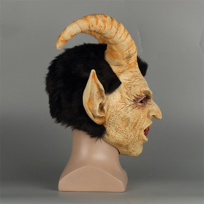 Devil Face Latex Halloween Mask