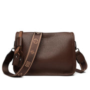 cowhide leather tote bag, view 3 - MRSLM