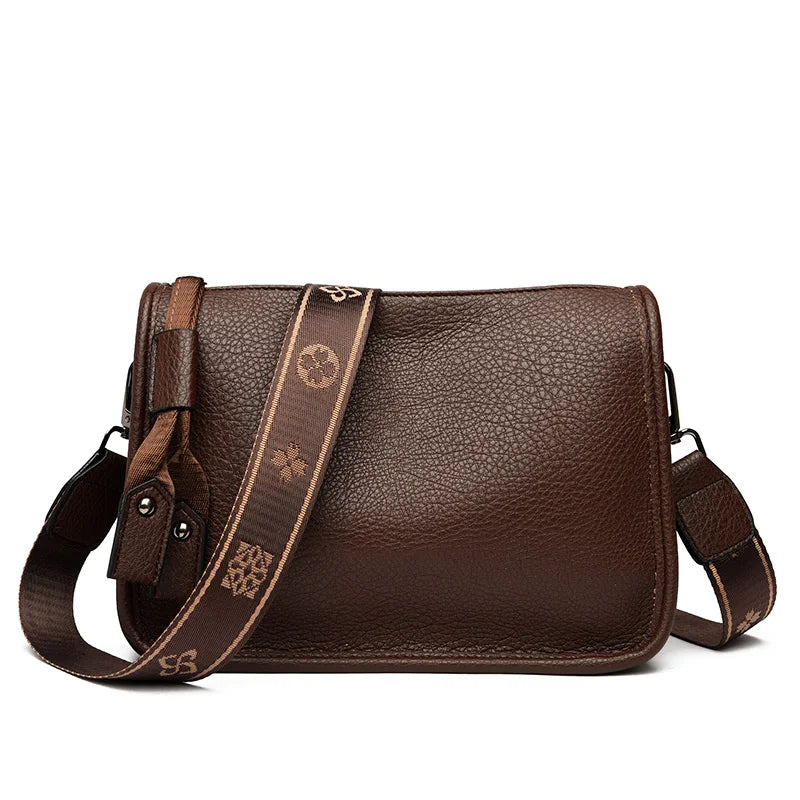 cowhide leather tote bag, view 3 - MRSLM