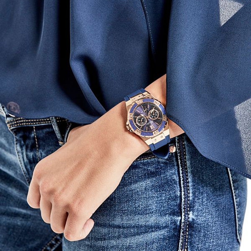three-eye quartz watch for women, view 2 - MRSLM