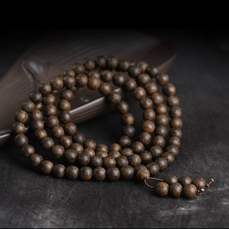 vintage 108 bead Buddhist bracelet - MRSLM