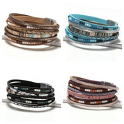 handwoven bohemian bracelet, view 7 - MRSLM