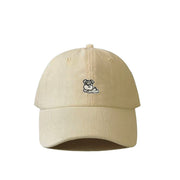 embroidered Schnauzer puppy baseball cap, view 9 - MRSLM