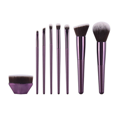 7-piece makeup brush set, view 2 - MRSLM